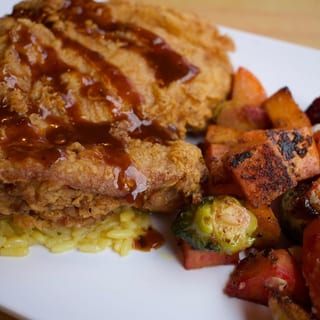 Korean Fried Chicken Plate